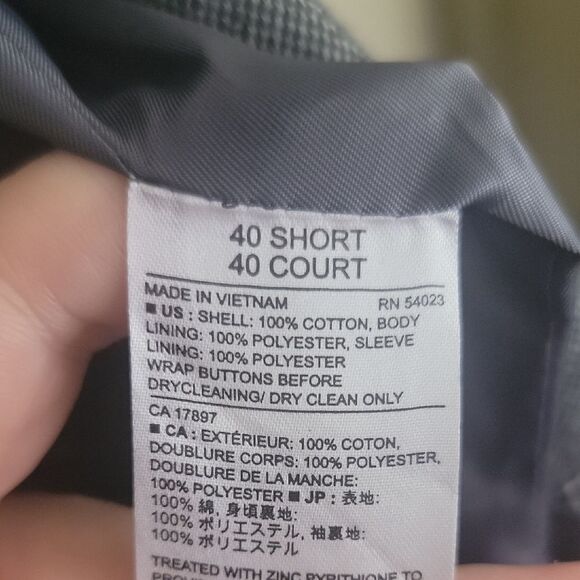 Men's Gray Blazer - Picture 4 of 4